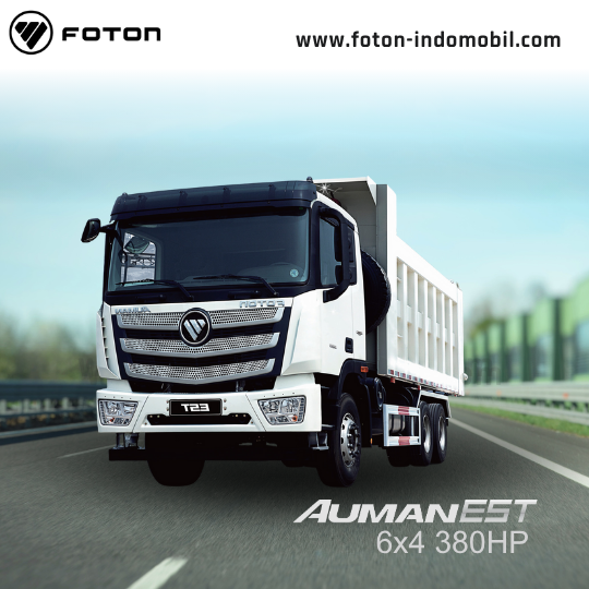 FOTON ALUMAN EST 6X4 380HP - Dealer Foton pasar minggu Jakarta Selatan