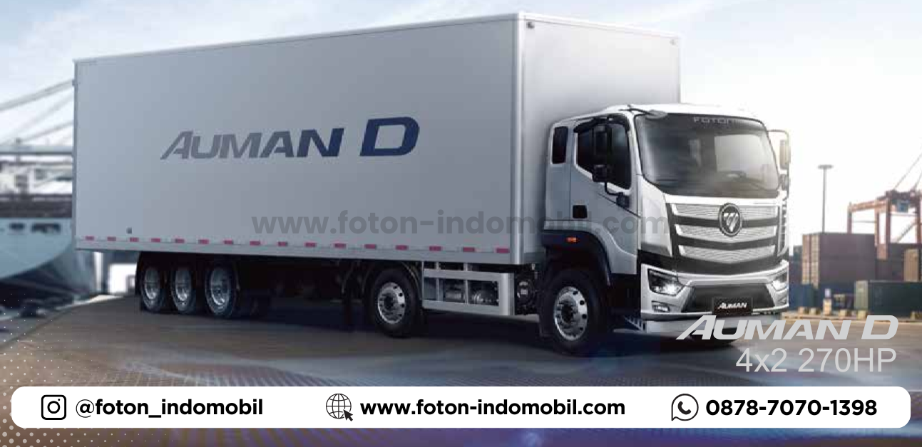 Slider Foton Produk Auman D 4x2 270HP Indomobil 08